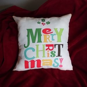 NWOT!!! Merry Christmas Pillow